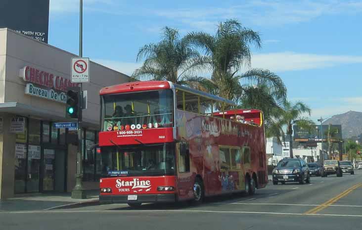 StarLine City Sightseeing New Flyer open topper 322